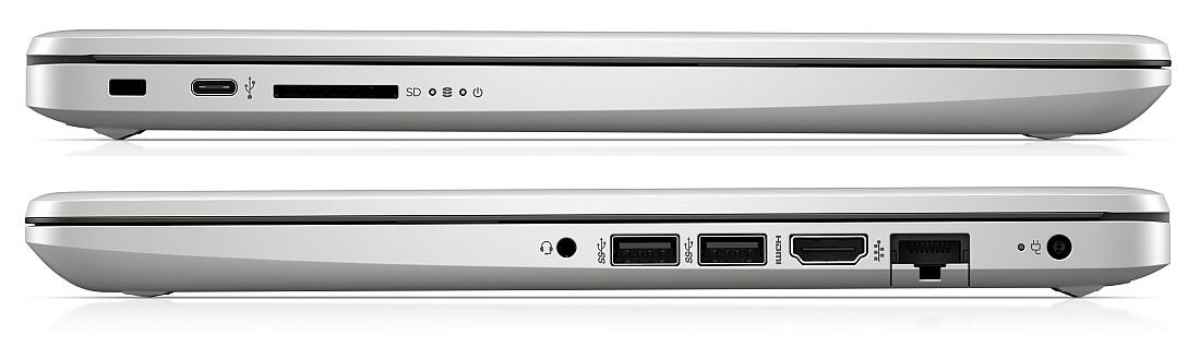 Laptop HP 14-DK0032NW  - połączenia