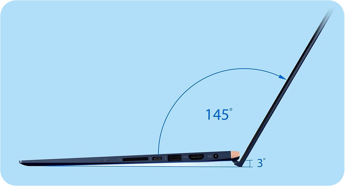 Laptop ASUS ZenBook 15 UX533 - ErgoLift 