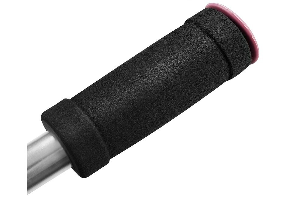 Hulajnoga SPOKEY Duke Niebiesko czerwony Regulowana wysokość miękkie gumowe rączki