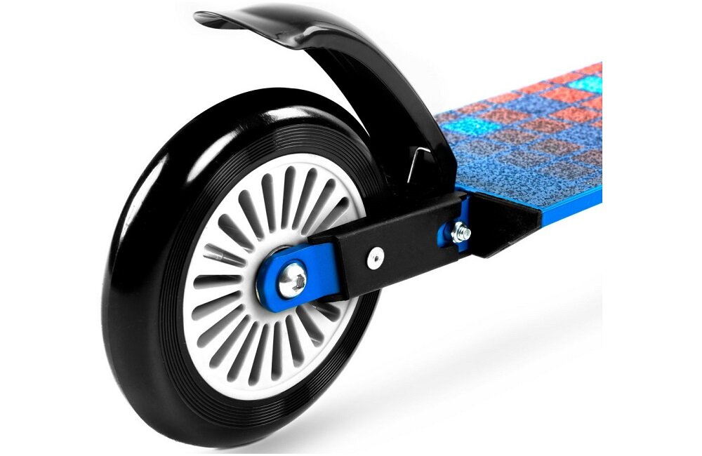 Hulajnoga SPOKEY Duke Niebiesko czerwony Hamulec tylny