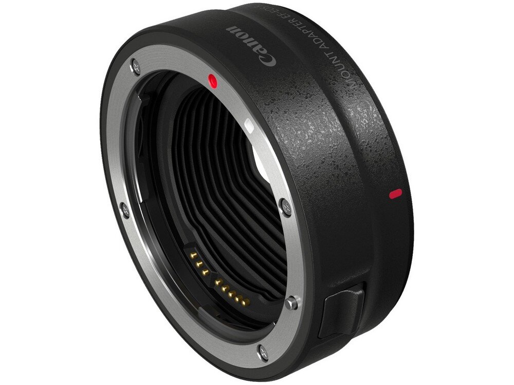 Adapter CANON EF-EOS R odporność na kurz i wilgoć metalowe mocowanie obiektywu trwała konstrukcja do pracy w plenerze
