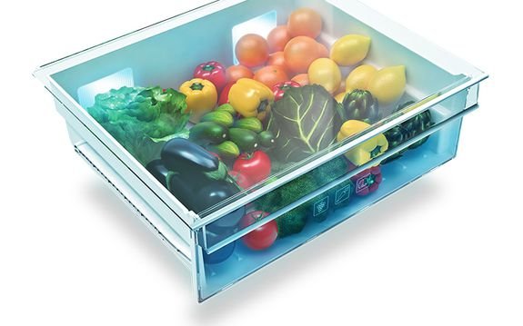 Lodówka BEKO BCNA275E22S - System Active Fresh Blue Light