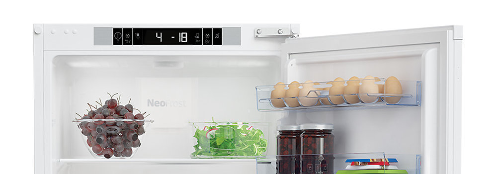 Lodówka BEKO BCNA275E22S - Wyświetlacz elektroniczny