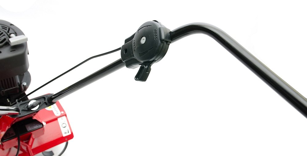 Glebogryzarka spalinowa EUROSYSTEMS 947014000 Briggs&Sratton 450 E wygoda uchwyt regulacja dopasowanie