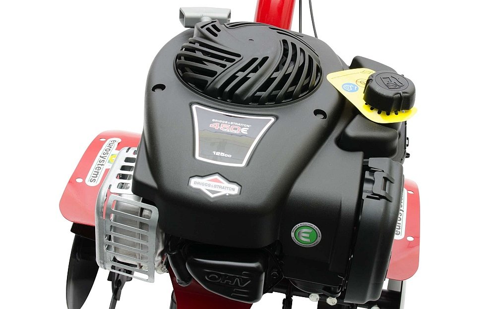 Glebogryzarka spalinowa EUROSYSTEMS Euro 3 Evo RM BS450E Briggs&Stratton 450E silnik moc pojemność napęd 
