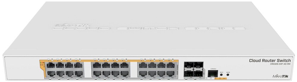 Switch MIKROTIK CRS328-24P-4S+RM - rozbudowany i funkcjonalny komponent sieci 24 porty Rj-45