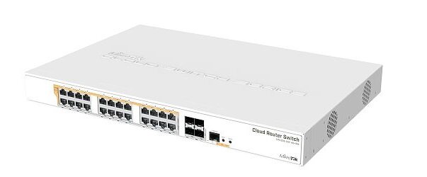 Switch MIKROTIK CRS328-24P-4S+RM - nieograniczone możliwości 24 porty tehcnologia PoE