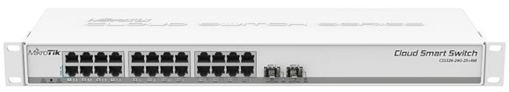 Switch MIKROTIK 326-24G-2S+RM - wygląd ogólny funkcjonalność