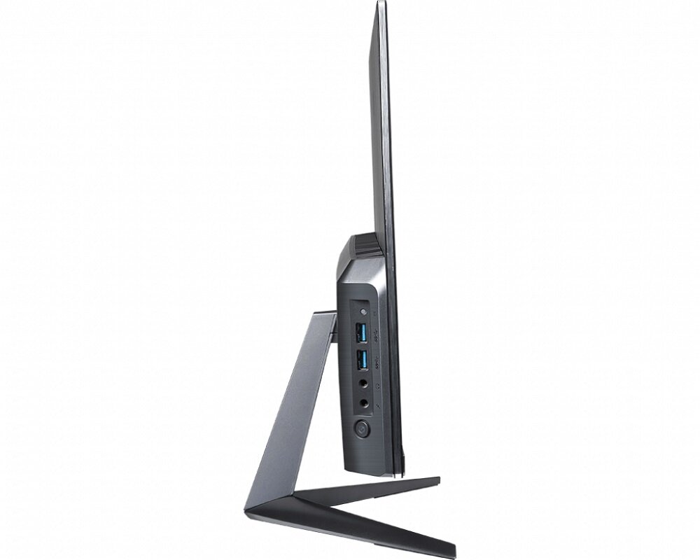 Komputer MSI Pro 24X 10M wąska ramka nowoczesny design smukła konstrukcja elegancja