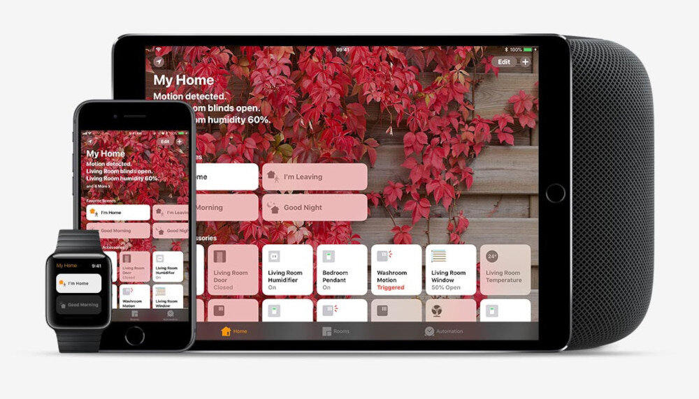 Czujnik zalania AQARA SJCGQ11LM ZigBee polaczenia bezprzewodowo aplikacja mobilna AqaraHub powiadomienia na telefon system Apple HomeKit