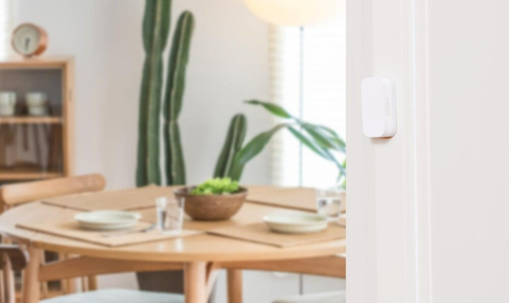 Czujnik otwarcia drzwi i okien AQARA MCCGQ11LM ZigBee technologia ZigBee bezprzewodowa komunikacja systemy Smart Home zdalny monitoring i sterowanie urzadzeniem