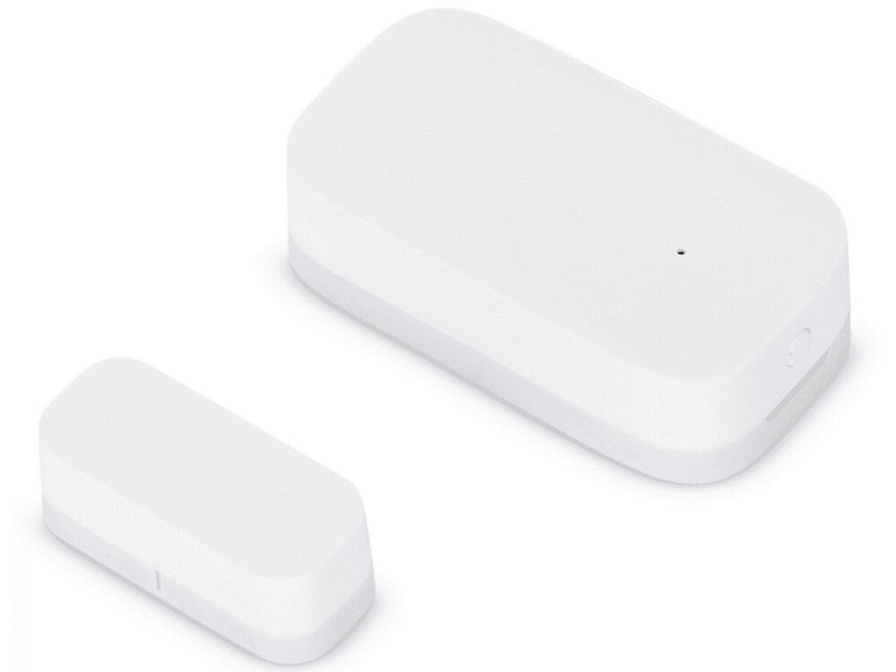 Czujnik otwarcia drzwi i okien AQARA MCCGQ11LM ZigBee wymiary 41 x 22 x 11 mm dyskretny latwy montaz mocna tasma samoprzylepna