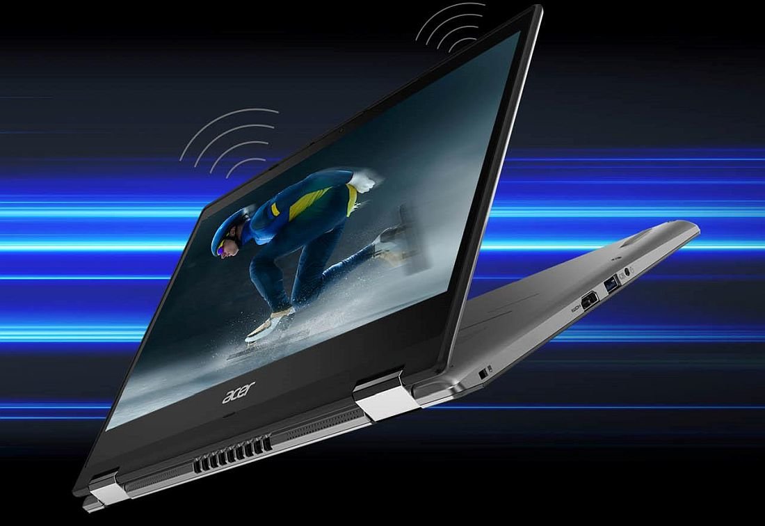 Laptop ACER Spin 3  - łączność bezprzewodowa  