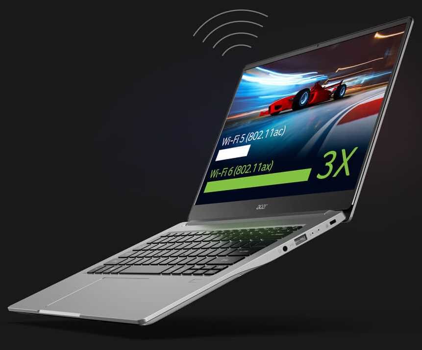 Laptop ACER Swift 3 - Łączność