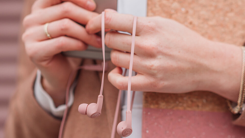 Słuchawki douszne FRESH N REBEL Flow - mikrofon