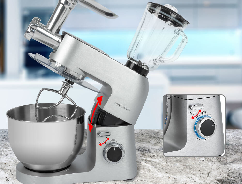 Robot kuchenny planetarny PROFICOOK PC-KM 1189 obrotowe ramie