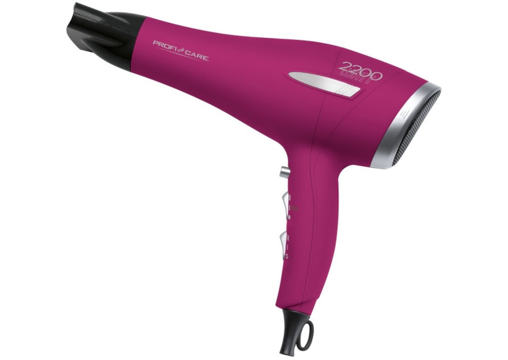 Suszarka PROFICARE PC-HT 3045 Fioletowy zestaw akcesoria komplet wyposażenie