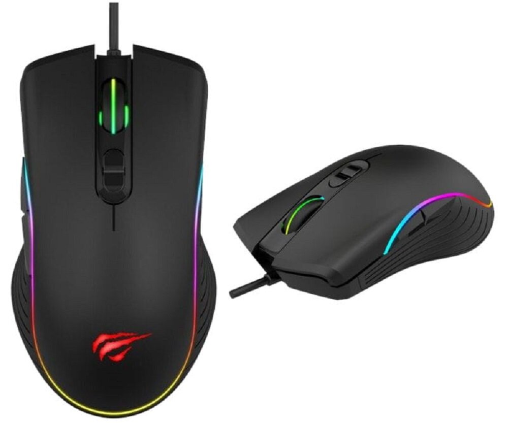 Mysz HAVIT MS1006 RGB  - wygodne uzytkwanie 