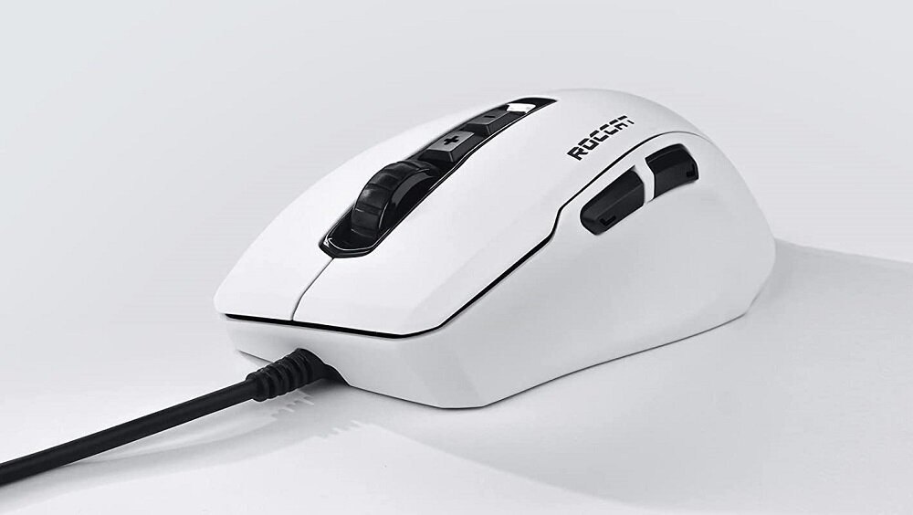 Mysz ROCCAT Kone Pure Ultra Biały - Ultralekka ergonomiczna