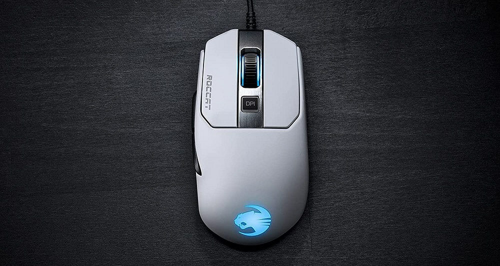 Mysz ROCCAT Kain 122 Aimo Biały - Czujnik optyczny