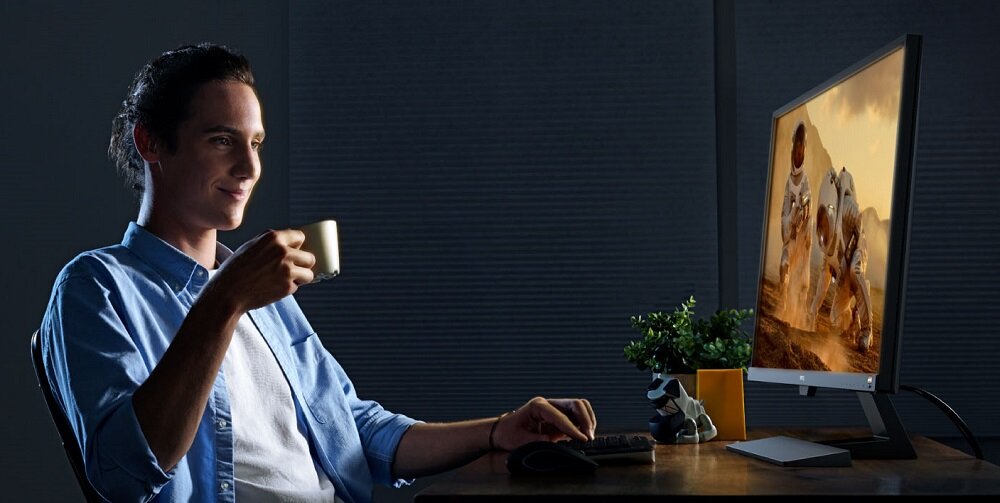 Monitor BENQ EW2780Q - ochrona wzroku filmtr niebieskiego światła Flicker Free