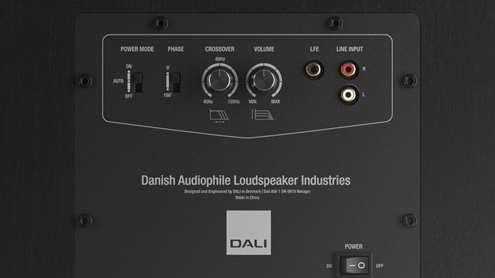 Subwoofer DALI Sub C-8 D - kompatybilność