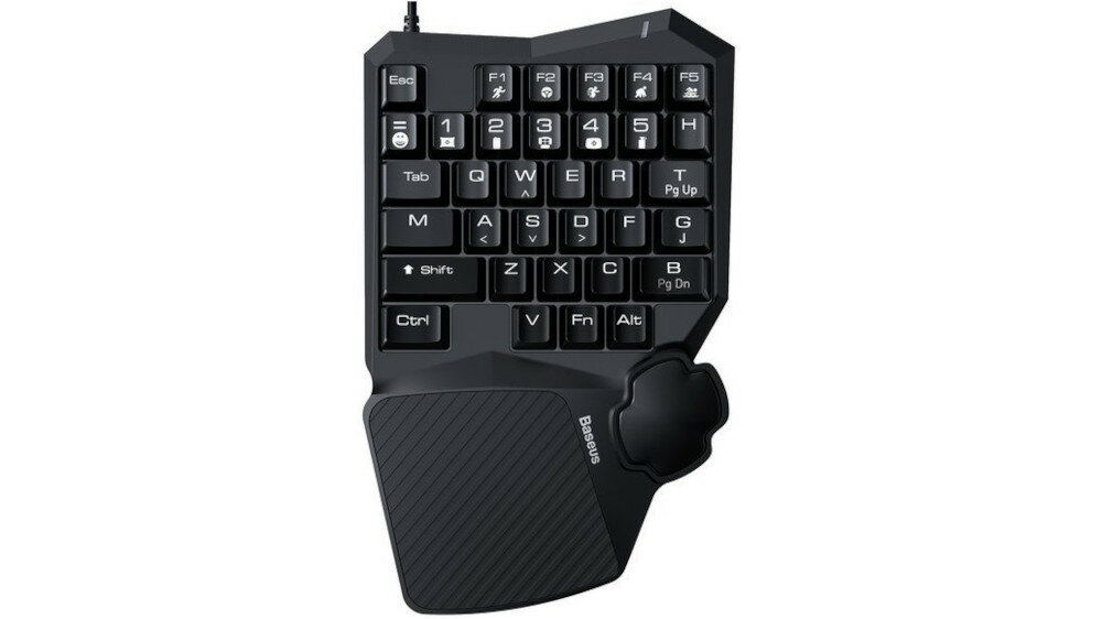Klawiatura BASEUS Gamo GK01 poręczna rozmiar komfort ergonomiczna podpórka
