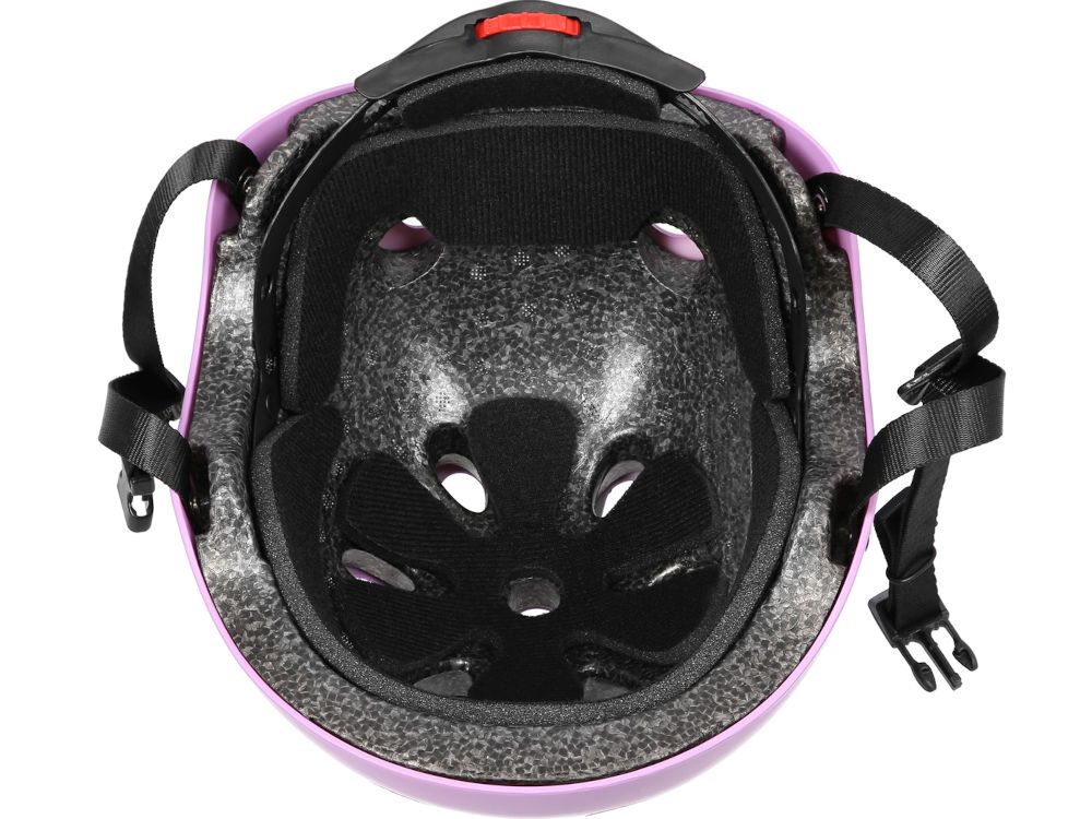 Kask rowerowy NILS EXTREME MTV12 Fioletowy (rozmiar XL) pianka eps out-mold