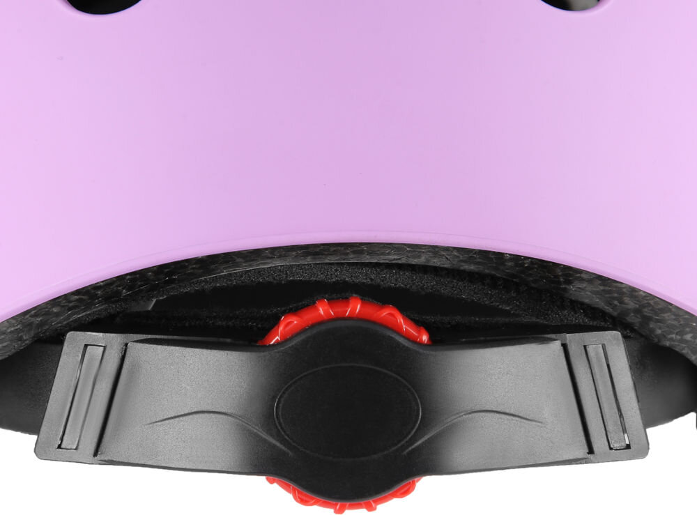 Kask rowerowy NILS EXTREME MTV12 Fioletowy (rozmiar XL) regulacja pokrętło pasek