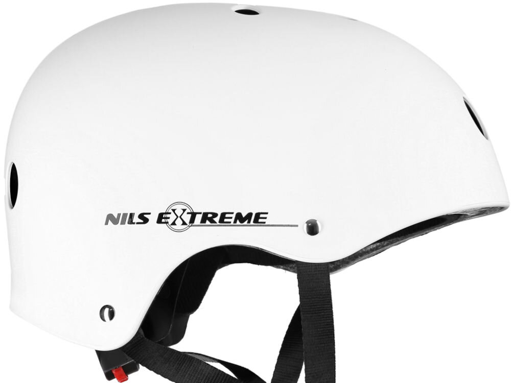 Kask rowerowy NILS EXTREME MTV12 Biały (rozmiar L) regulacja