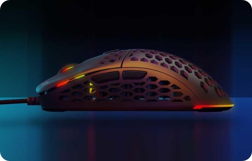 Mysz SPC GEAR Lix PMW3360 - ślizgacze