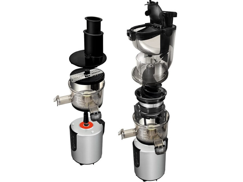 Wyciskarka wolnoobrotowa GOTIE GSJ-630S latwy montaz i demontaz funkcja automatycznego czyszczenia wysoka jakosc