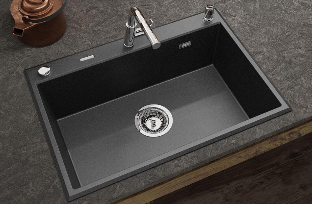 DEANTE Eridan ZQE T103 zlewozmywak komora blat połysk powierzchnia