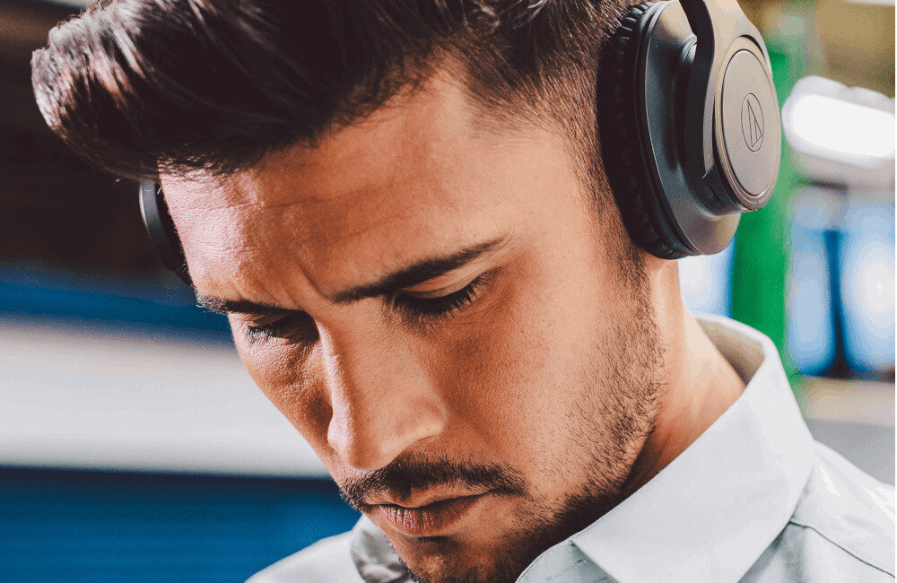 SŁUCHAWKI BLUETOOTH AUDIO-TECHNICA ATH-SR30BT NAUSZNE CZARNE