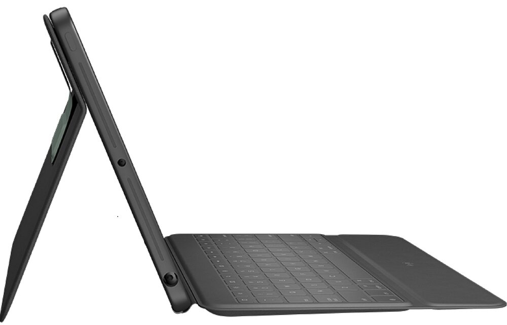 Etui z klawiaturą LOGITECH Rugged Folio do iPada Szary