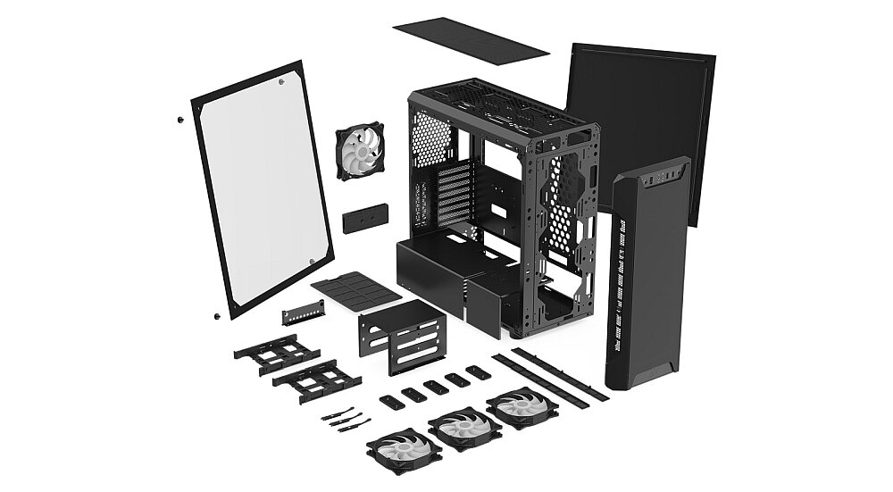 Obudowa SILENTIUM PC Armis AR7 TG RGB opis