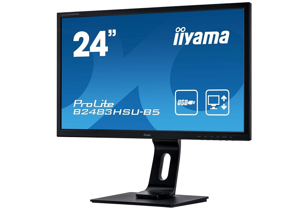 Monitor IIYAMA B2483HSU-B5 - Blue Light Reducer redukcja światła niebieskiego