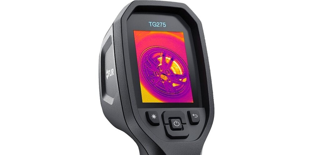 Kamera termowizyjna FLIR TG275 ekran pomiar dokładność bateria obudowa