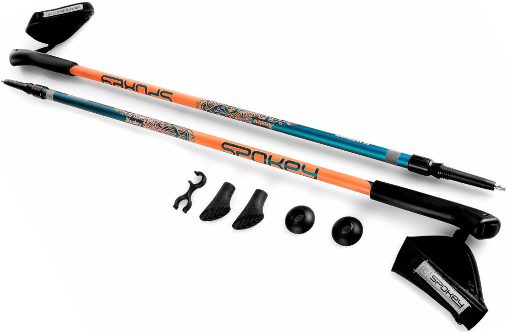 Kijki do nordic walking SPOKEY (105 - 135 cm) Meadow elementy zestaw