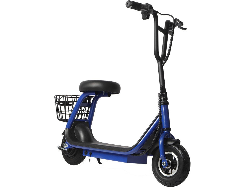 Hulajnoga elektryczna ENERO Asiento JR Czarno-czerwony wyglad