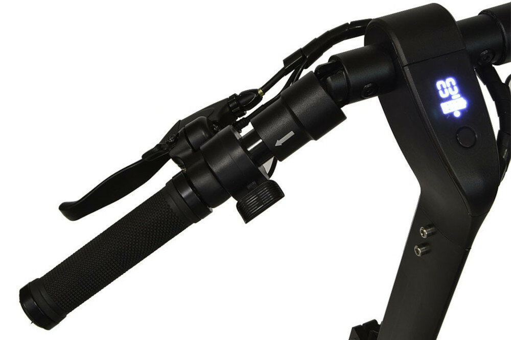 Hulajnoga elektryczna ENERO Tesoro Czerwony regulacja wysokosci skladanie