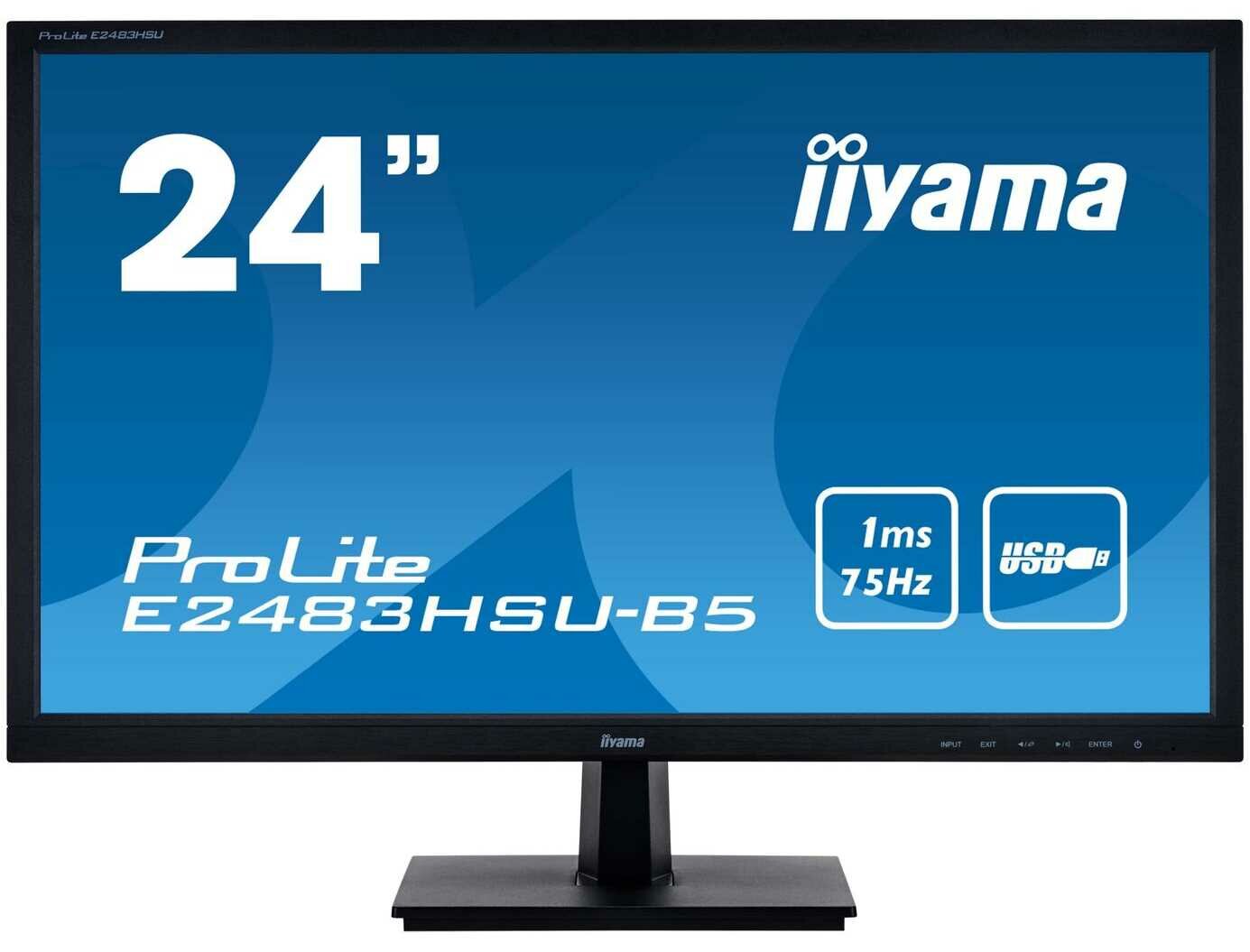 Monitor IIYAMA ProLite E2483HSU-B5 - Monitor 