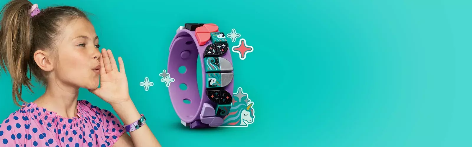 LEGO LEGO Dots Bransoletka z tęczą 41900