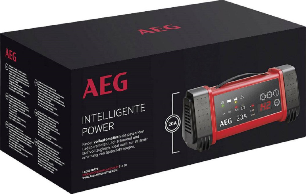 Prostownik AEG ładowanie cykle