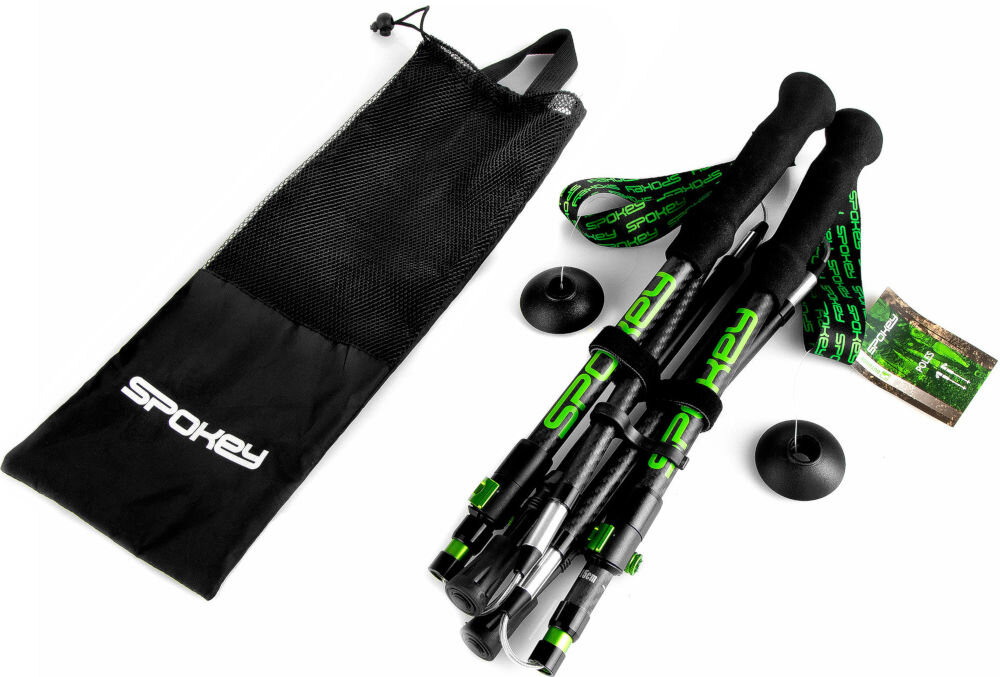 Kijki do nordic walking SPOKEY (105 - 135 cm) Sky Run elementy zestaw