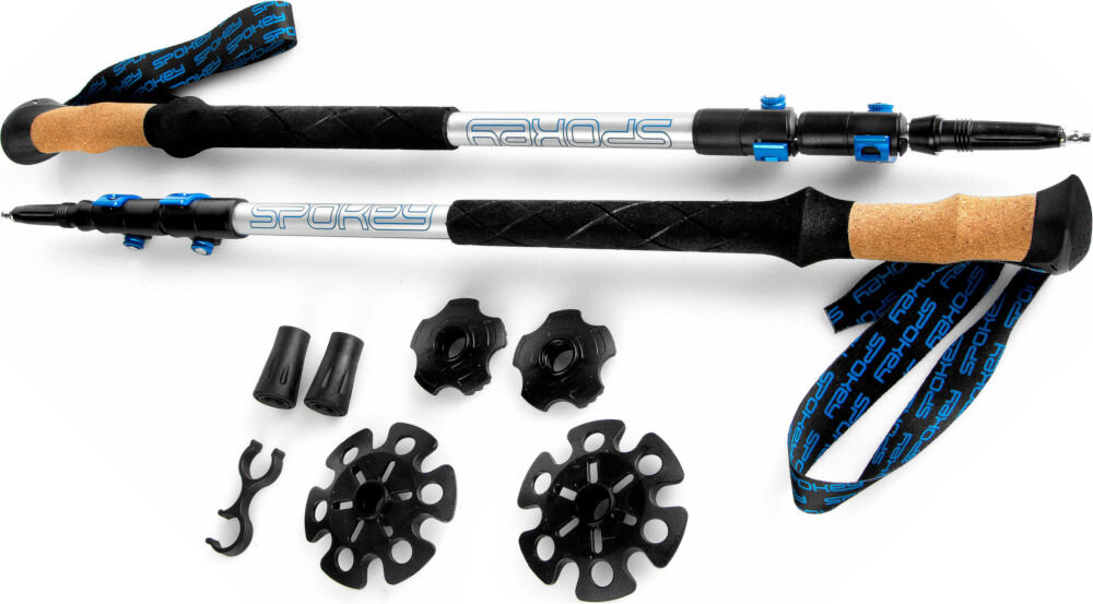 Kijki do nordic walking SPOKEY (105 - 135 cm) Compass elementy zestaw