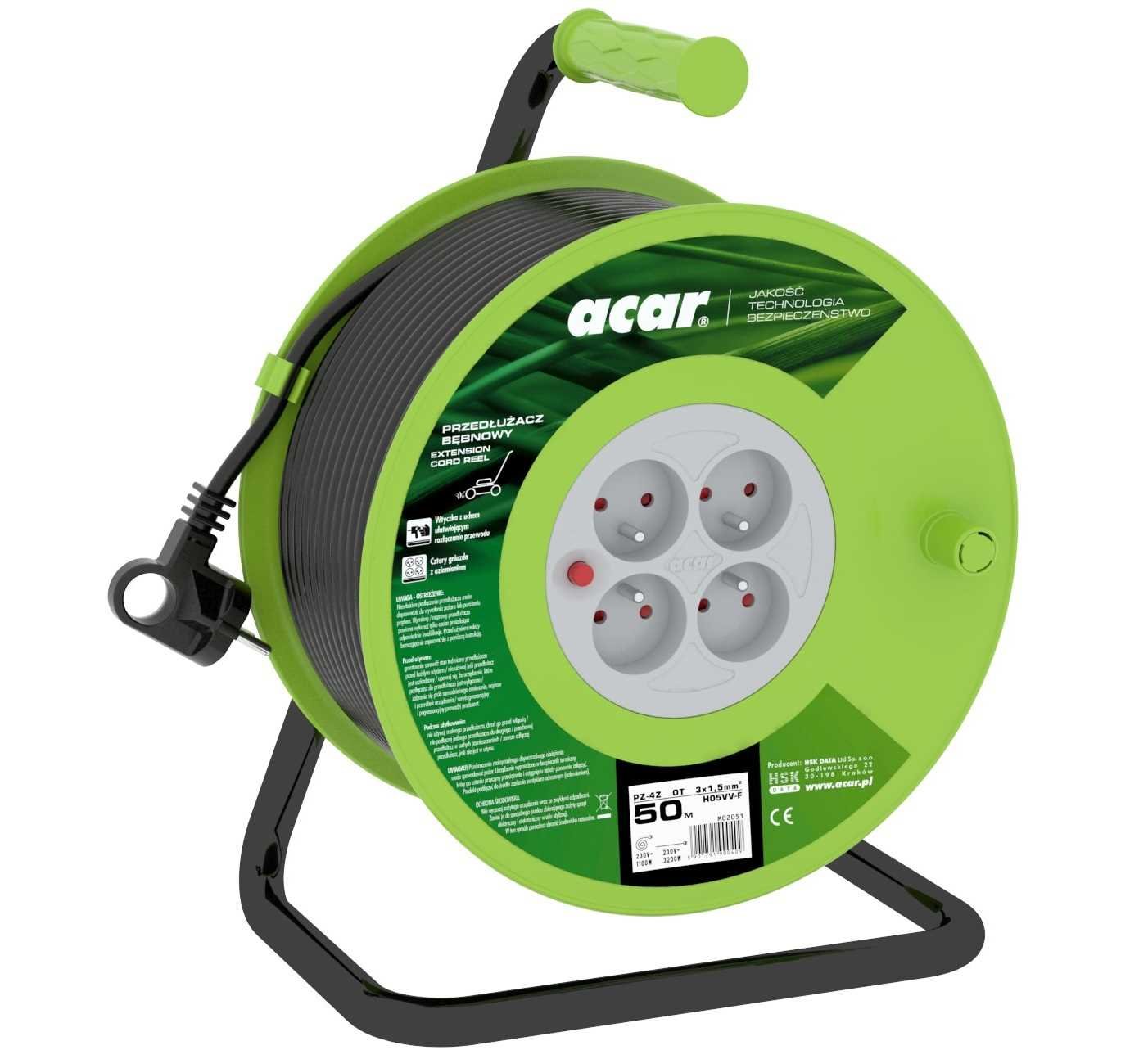 Przedłużacz ACAR M02051 (50m) - Przedłużacz 