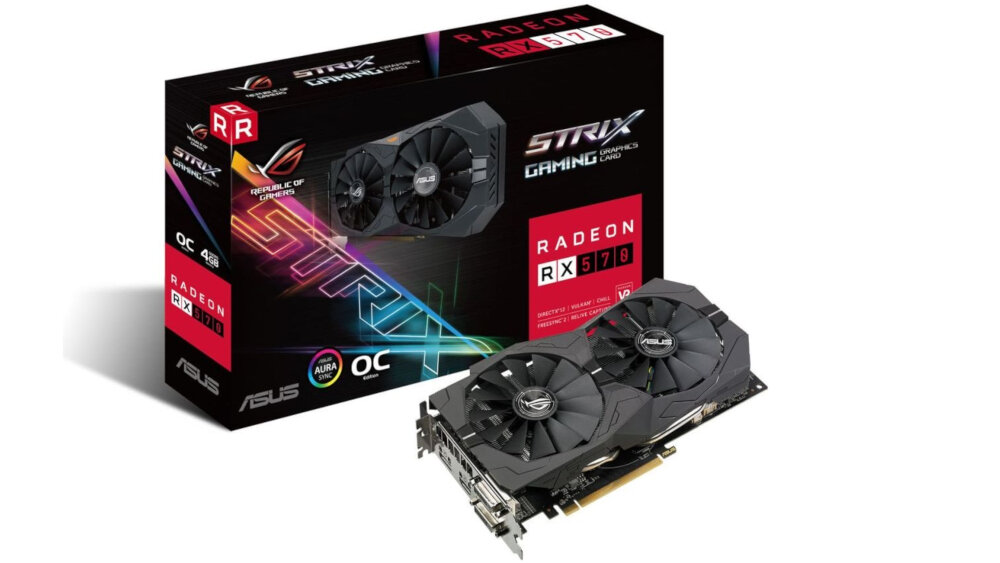 Karta graficzna ASUS Rog Strix Radeon RX570 OC 8GB - ogolny
