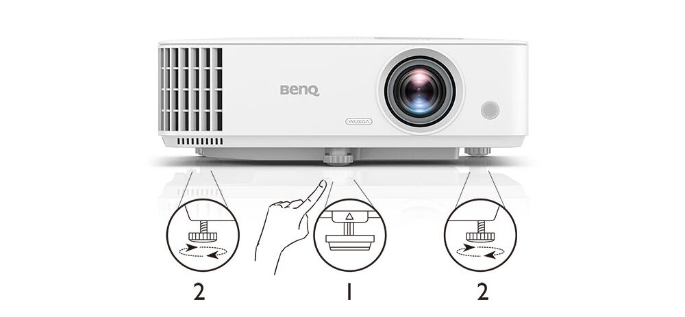 Projektor BENQ MU613 - Stopki regulacyjne