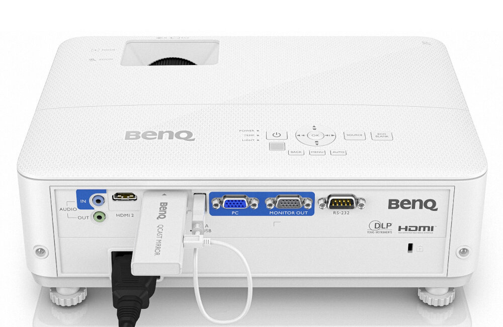 Projektor BENQ TH585 waga złącza wejścia